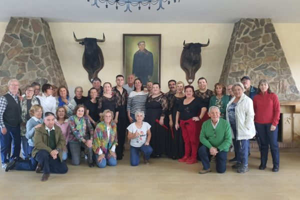 Visita a la finca de Victorino Martín, Moraleja