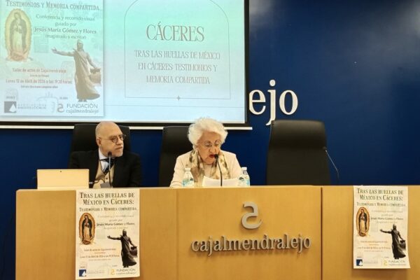 Conferencia Jesús María Gómez y Flores, «Tras las huellas de México en Cáceres»