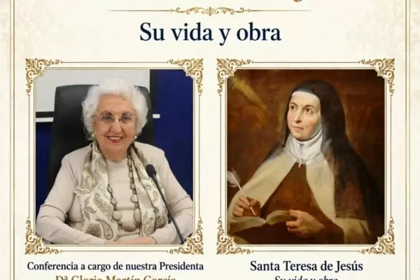 Conferencia sobre SANTA TERESA DE JESÚS, por Dª Gloria Martín García.